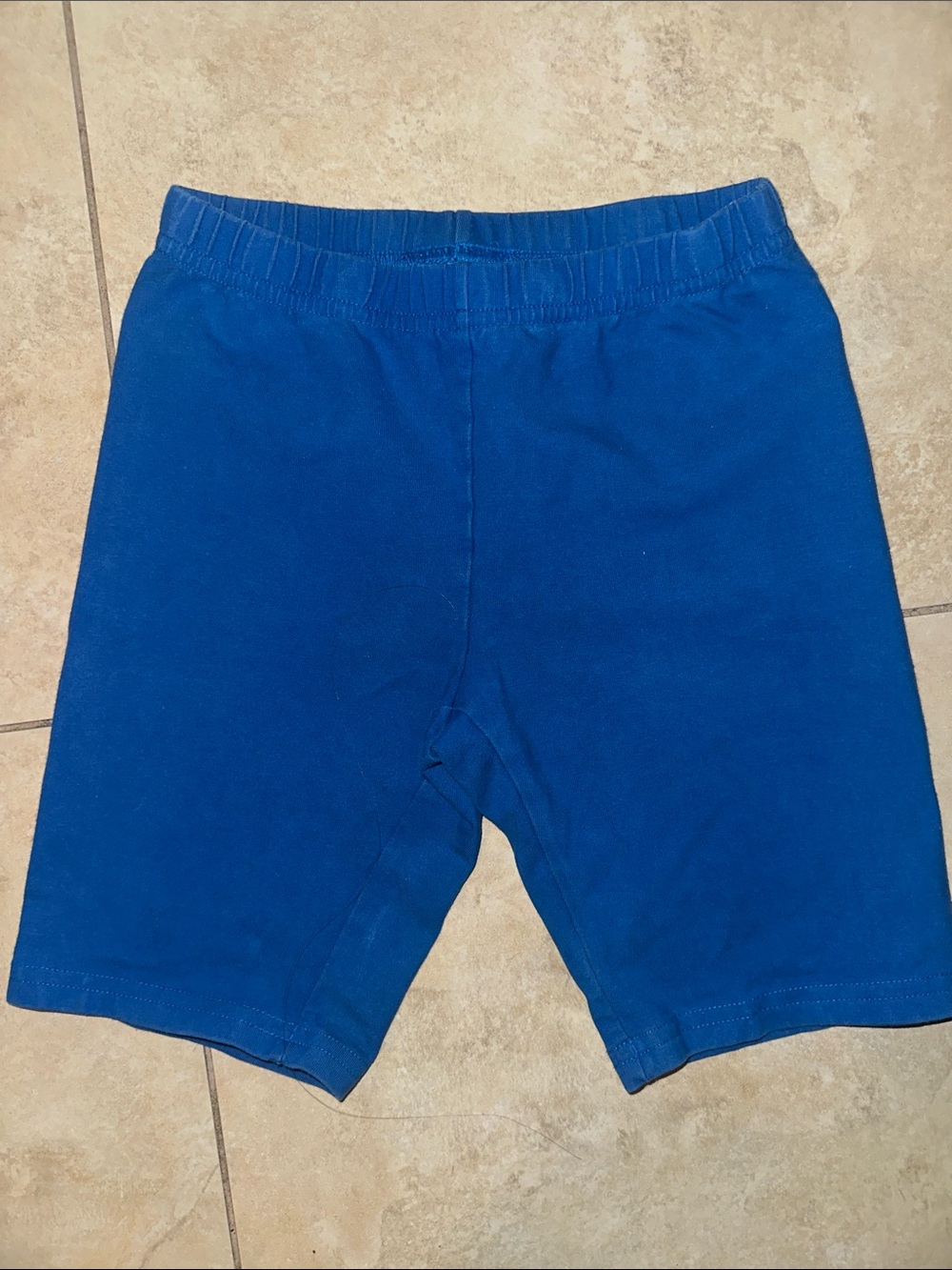 Hanna Andersson Kids Blue Stretch Knit Shorts
